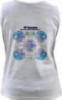 RF Cafe Smith Chart Lady's Tank Top - back (white only),  We Are the World's Matchmakers Smith Chart design