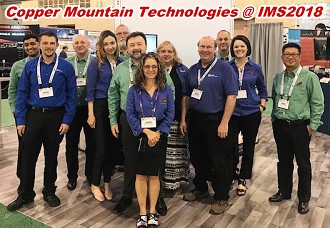 Copper Mountain Techonologies @ IMS2018 - RF Cafe
