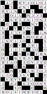 RF Cafe Engineering Crossword Puzzle - 11/14/2010 Solution
