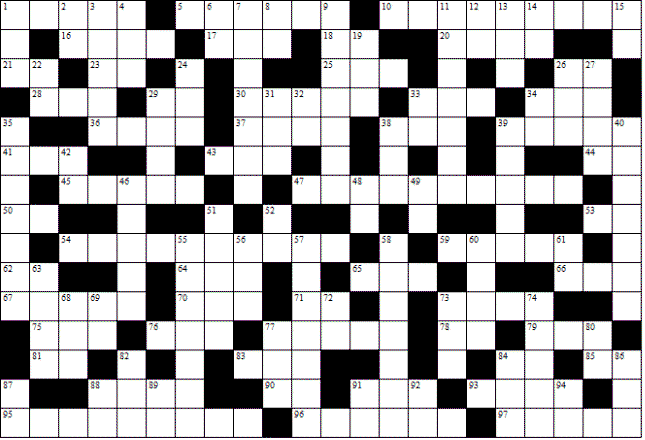 Engineering Themed Crossword Puzzle for 11/20/2011 - RF Cafe