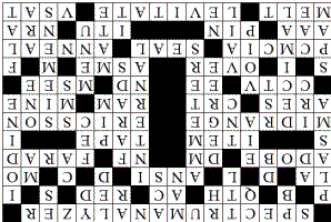 Engineering Crossword Puzzle Solution for 11/5/2011 - RF Cafe