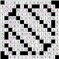 RF & Microwave Engineering Crossword Puzzle Solution, September 25, 2011 - RF Cafe