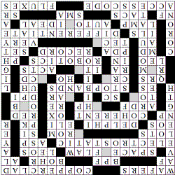 RF & Microwave Crossword Puzzle Solution, August 28, 2011 - RF Cafe