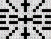 RF Cafe - 1/9/2011 Engineering Crossword Puzzle Solution