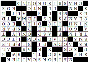 Microwave Engineering Crossword Solution, March 11, 2012 - RF Cafe