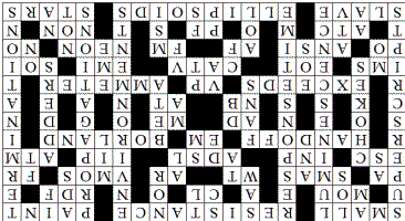 Wireless Engineering Crossword Puzzle Solution - March 18, 2012 - RF Cafe