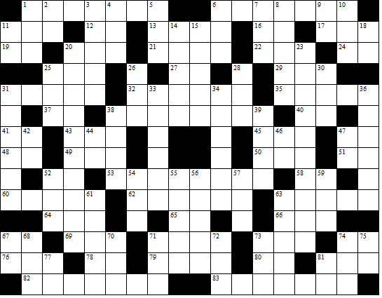 Electrical Engineering Crossword Puzzle for September 29, 2013 - RF Cafe