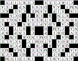 Electrical Engineering Crossword Puzzle Solution for September 29, 2013 - RF Cafe