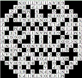 Crossword Puzzle Solution for the BYU Engineering Department, October 27, 2013 - RF Cafe