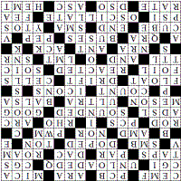 Engineering Crossword Puzzle Solution for Janunary 6, 2013 - RF Cafe
