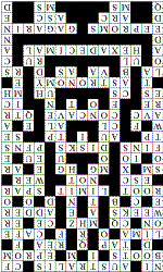 Science & Engineering Crossword Puzzle Solution for December 22, 2013 - RF Cafe
