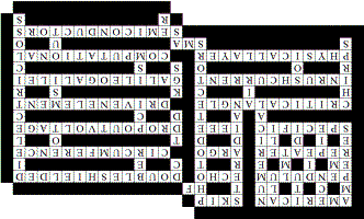 Wireless Crossword Puzzle Solution for Memorial Day 2013 - RF Cafe
