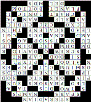 Wireless Engineering Crossword Puzzle Solution for September 22, 2013 - RF Cafe