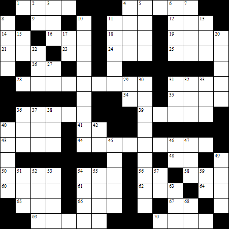Microwave Engineering Crossword Puzzle for August 17, 2014 - RF Cafe