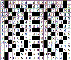 Science & Engineering Crossword Puzzle Solution for February 9, 2014 - RF Cafe