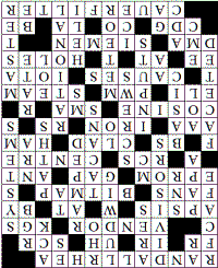 RF & Microwave Engineering Crossword Puzzle Solution for September 27, 2015 - RF Cafe