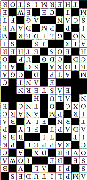 Eastern Iowa DX Association Crossword Puzzle Solution for January 10, 2016 - RF Cafe