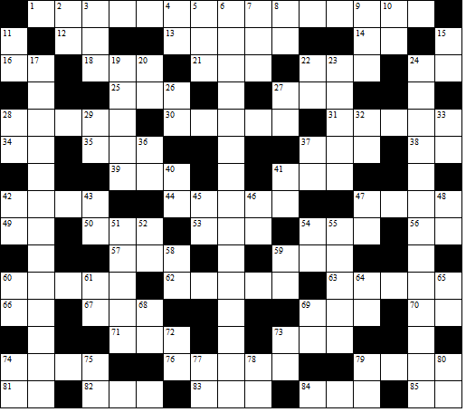 Microwave Engineering Crossword Puzzle for February 7, 2016 - RF Cafe