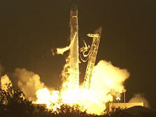 SpaceX Falcon 9 Lifts Off (NASA photo) - RF Cafe