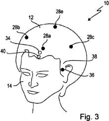 Sony Patents a Smart Wig (black female front view) - RF Cafe