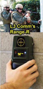 L-3 Communications' Range-R handheld radar - RF Cafe