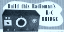 Build this Radioman's R-C Bridge, April 1947 Radio News - RF Cafe