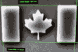 Nano-Scale Canadian Flag Sets World Record - RF Cafe