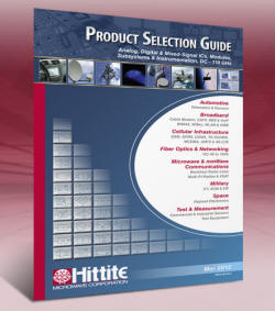 Hittite May 2012 Product Selection Guide
