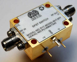 PMI Intros High Speed SPST Switch for x-Band - RF Cafe