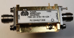 PMI Intros 2 to 18 GHz Flat Gain Low Noise Amplifier - RF Cafe