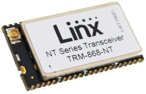 Linx Technologies' NT Series Transceiver Now Available in 868MHz for European Market - RF Cafe