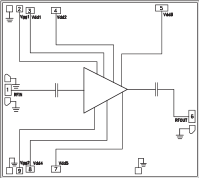 HMC7441 Functional Diagram