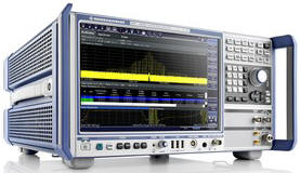 The R&S FSW is the world's first signal and spectrum analyzer with 500 MHz analysis bandwidth.