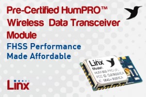 Linx Technologies Intros Pre-Certified, Low Cost RF Data Modules - RF Cafe