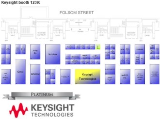 Keysight Technologies Booth at IMS 2016 - RF Cafe