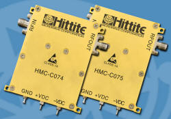 Hittite's HMC-C074 andHMC-C075