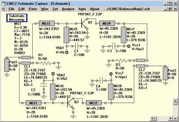 ACS LINC2 software - Screen shot