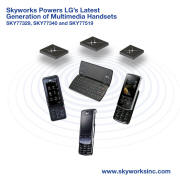 Skyworks Powers LG’s Latest Generation of Multimedia Handsets