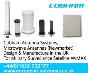 Click to visit Cobham Antenna Systems (formerly European Antennas)